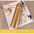 Wholesale Insulated Drink Flask Golden Color Stainless Steel Water Bottle, Customized Logo